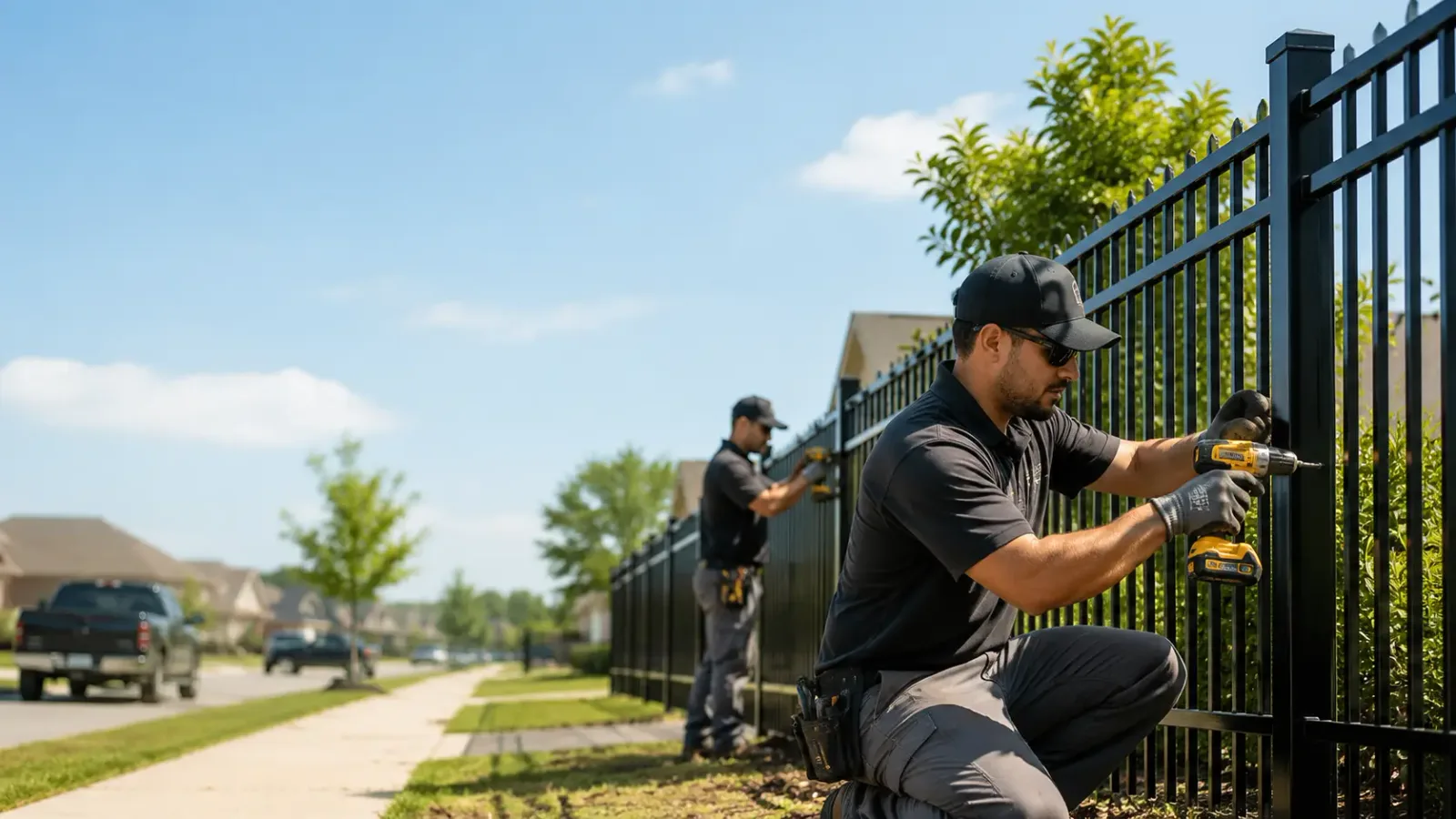 Metal Fence Installation in Foster, RI